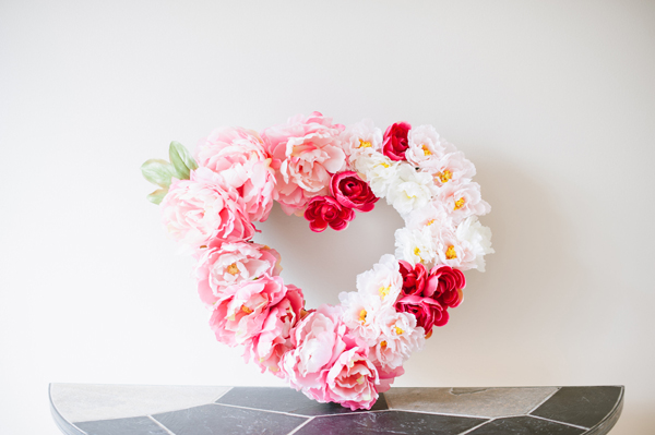DIY Silk Floral Wreath