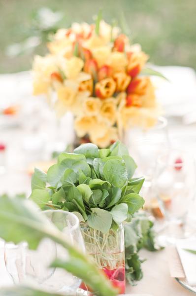 vegetable centerpieces