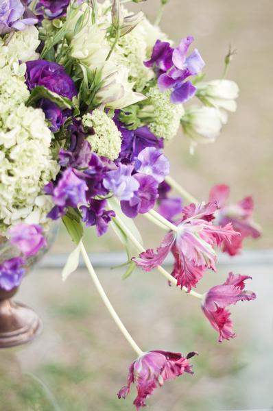 purple lisianthus