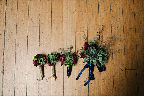 succulents, dahlias