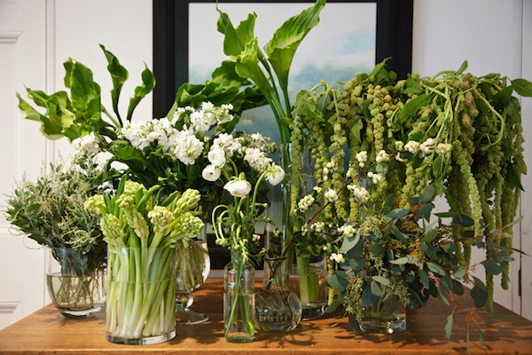 Green Wedding Flowers