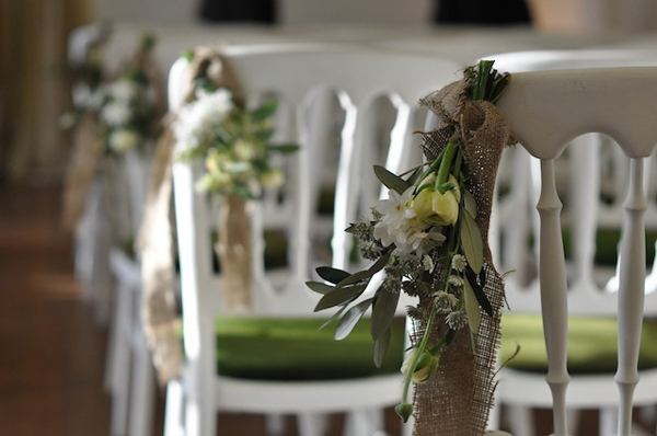 Floral Chair Markers