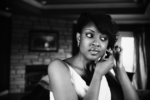 african american bride