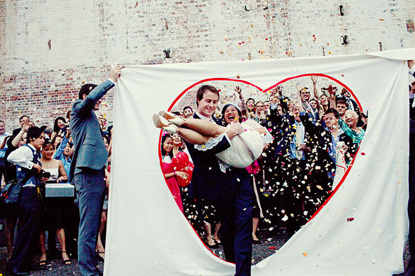confetti wedding ideas