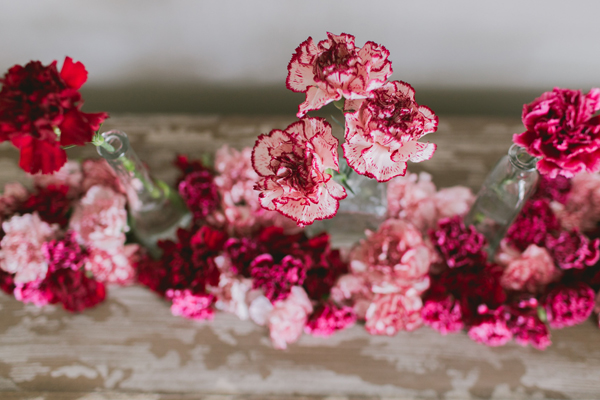DIY Carnation Flower Wall