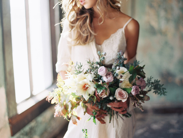 bridal bouquet by kelly lenard
