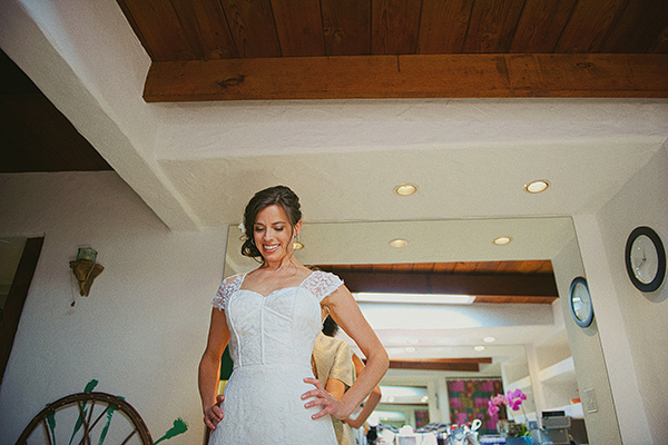 bride getting ready