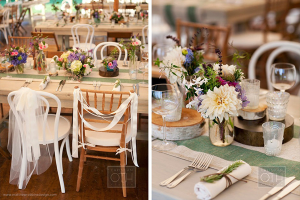 bride and groom chair decor