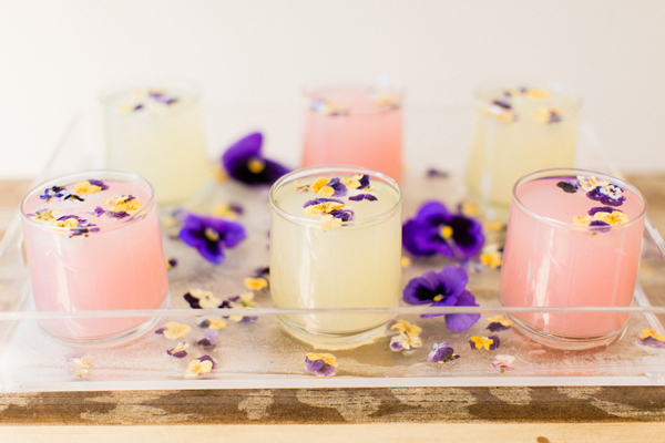 diy pansy ice tray