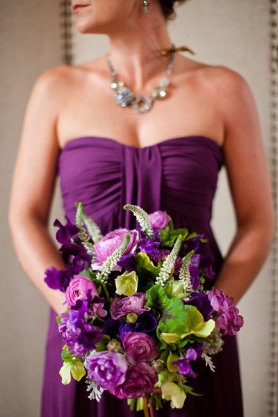 Purple Wedding Flowers