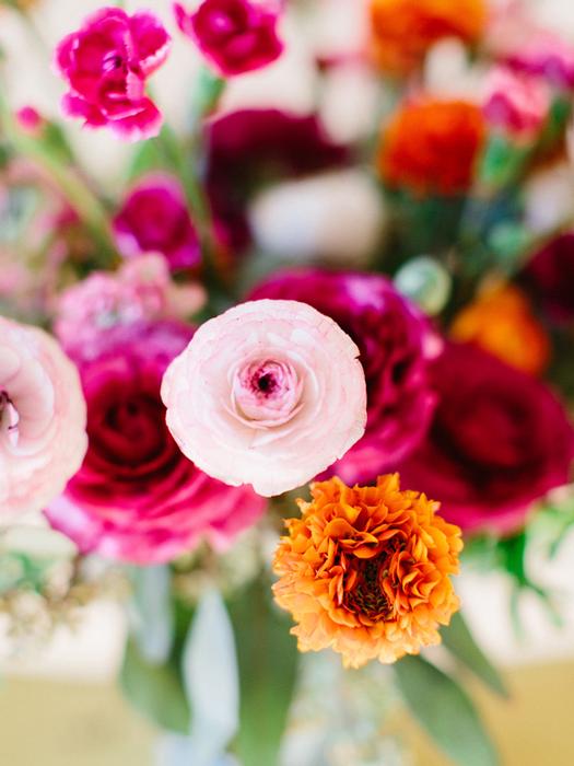 ranunculus, flower of the month, the bride