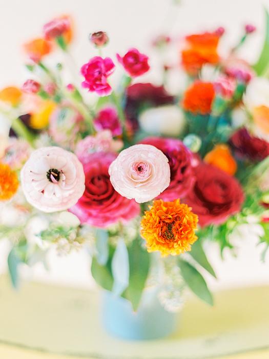 ranunculus, flower of the month, the bride