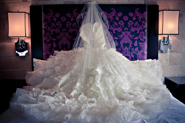 wedding gown