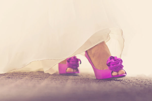 peep toe bridal shoes