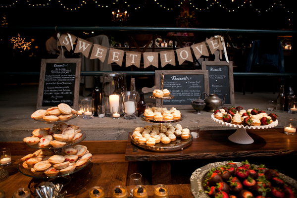 dessert table decor