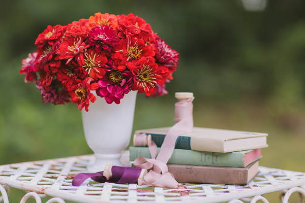 zinnias